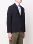 Altea Blazer met enkele rij knopen Blauw - Thumbnail 3