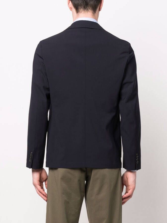 Altea Blazer met enkele rij knopen Blauw
