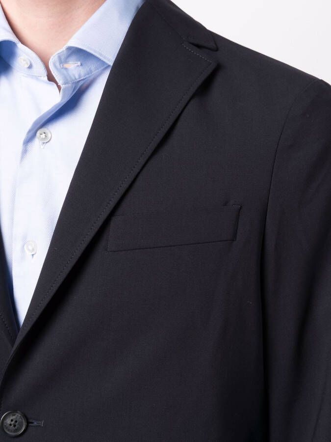 Altea Blazer met enkele rij knopen Blauw