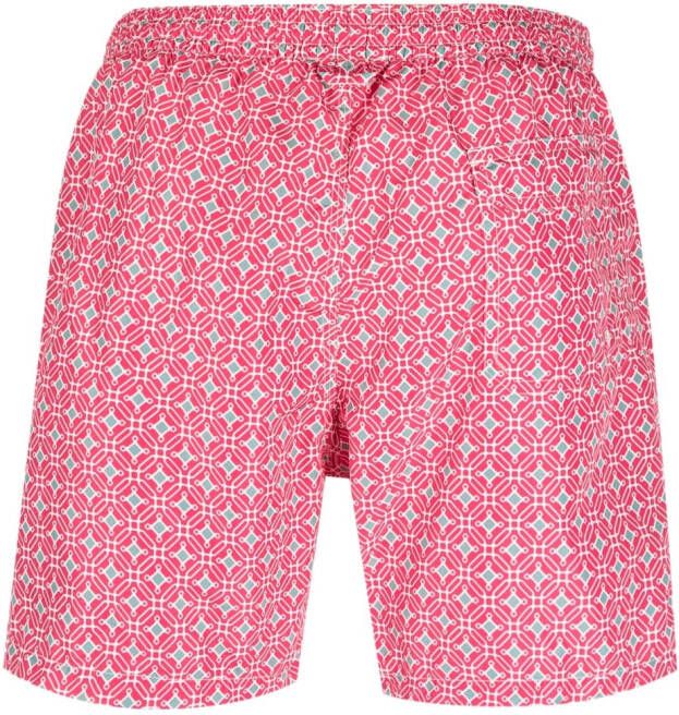 Altea Zwembroek met geometrische print Roze