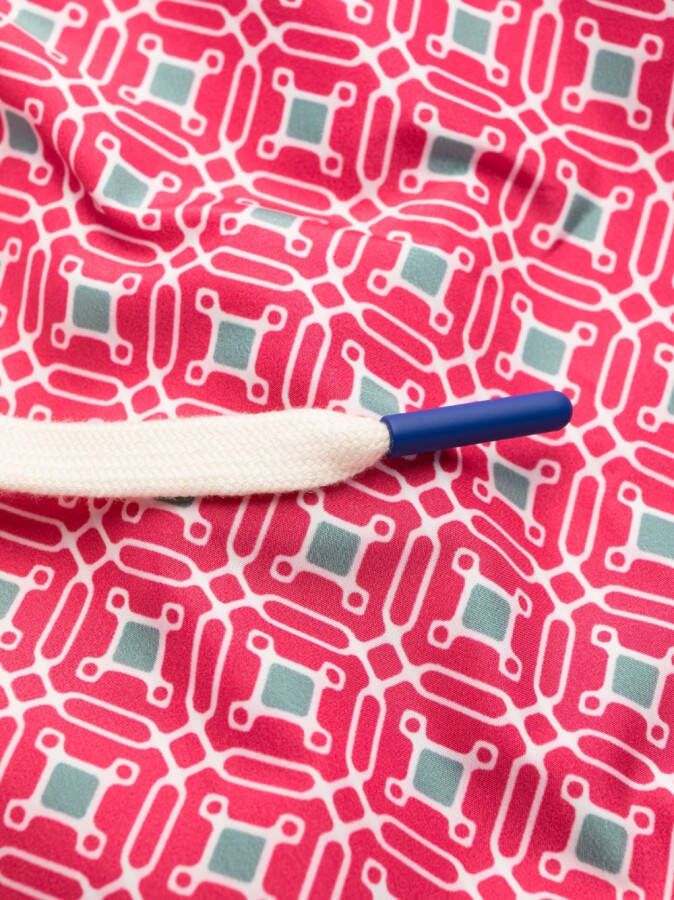 Altea Zwembroek met geometrische print Roze