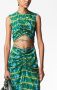Altuzarra Top met voorsluiting Groen - Thumbnail 3