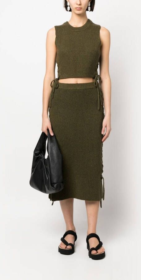 Altuzarra Cropped top Groen
