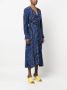 Altuzarra Jurk met V-hals Blauw - Thumbnail 3