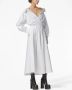 Altuzarra Liddy popeline midi-jurk Wit - Thumbnail 3