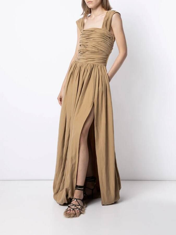 Altuzarra Maxi-jurk Beige