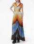 Altuzarra Maxi-jurk met print Beige - Thumbnail 2