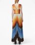 Altuzarra Maxi-jurk met print Beige - Thumbnail 4