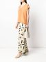 Alysi Blouse met V-hals Oranje - Thumbnail 2
