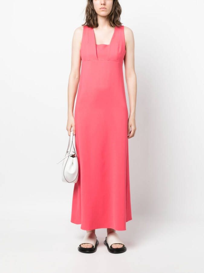 Alysi Maxi-jurk met uitgesneden detail Roze