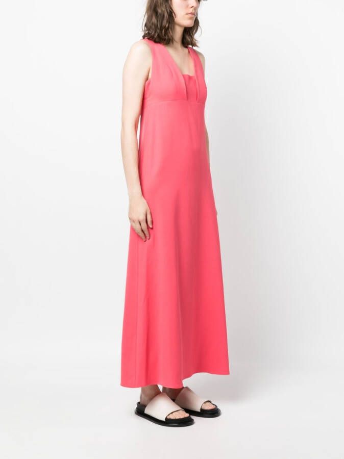 Alysi Maxi-jurk met uitgesneden detail Roze