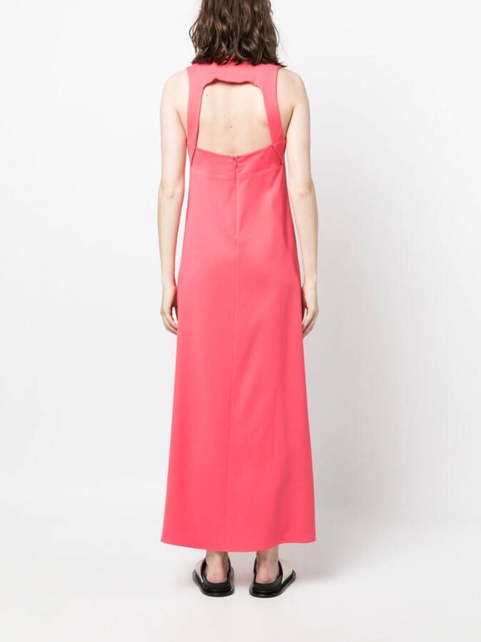 Alysi Maxi-jurk met uitgesneden detail Roze