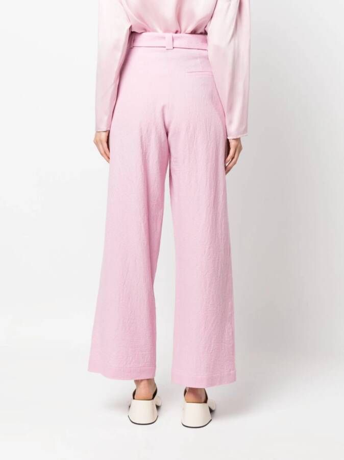 Alysi Flared plooibroek Roze