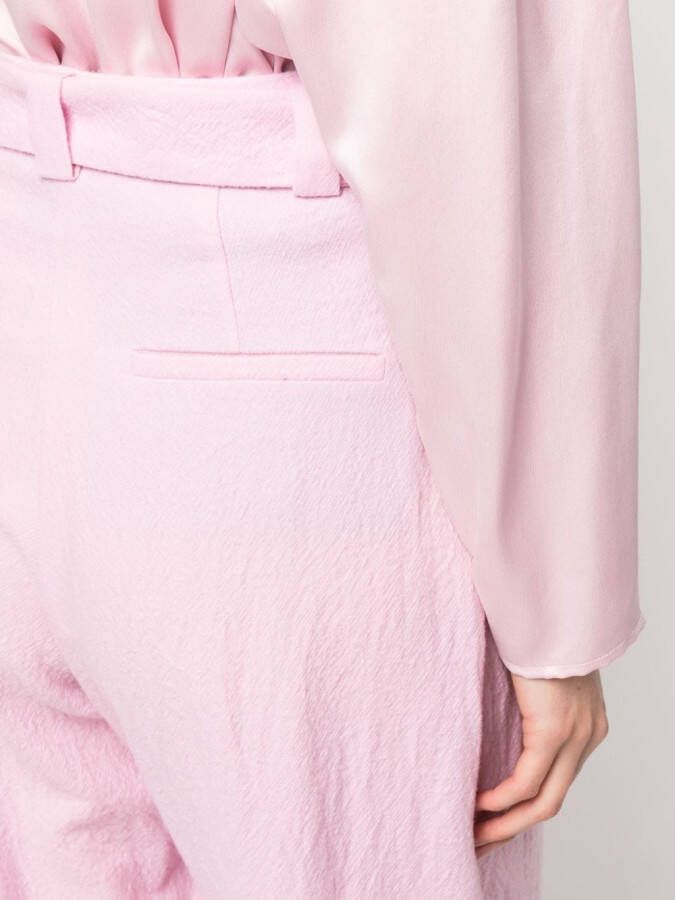 Alysi Flared plooibroek Roze