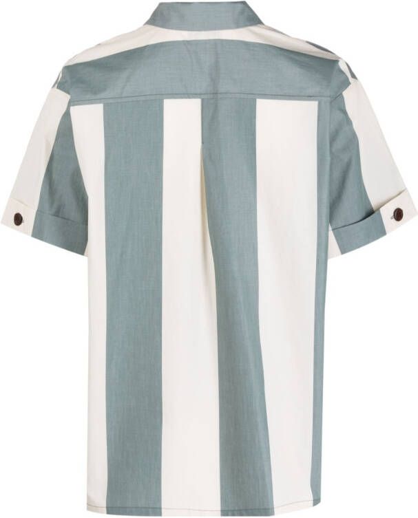 Alysi Gestreept shirt Blauw