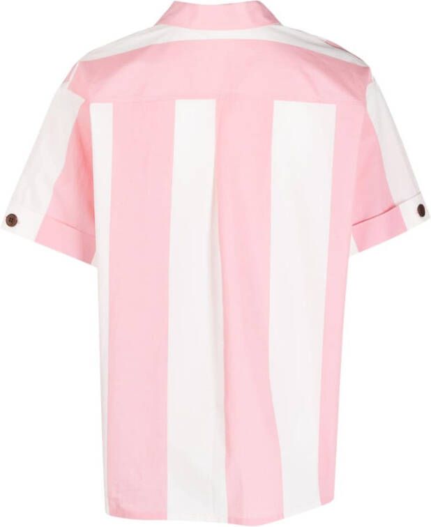 Alysi Gestreepten blouse Roze