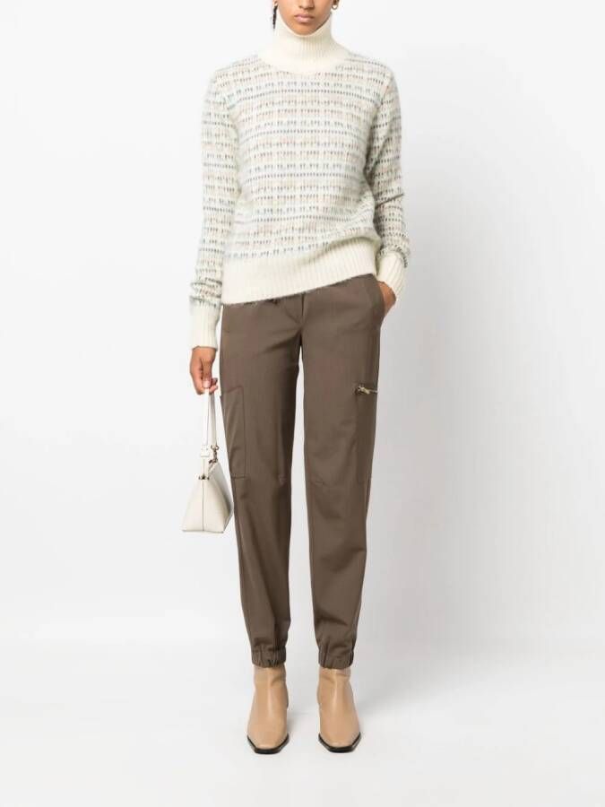 Alysi Intarsia coltrui Beige
