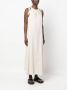 Alysi Maxi-jurk met leren top Beige - Thumbnail 3