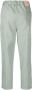 Alysi Katoenen straight broek Groen - Thumbnail 2