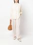 Alysi Zijden blouse Beige - Thumbnail 2