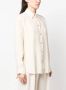 Alysi Zijden blouse Beige - Thumbnail 3