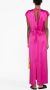 Alysi Maxi-jurk met V-rug Roze - Thumbnail 4
