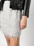 Alysi Mini-rok met veren Zilver - Thumbnail 5