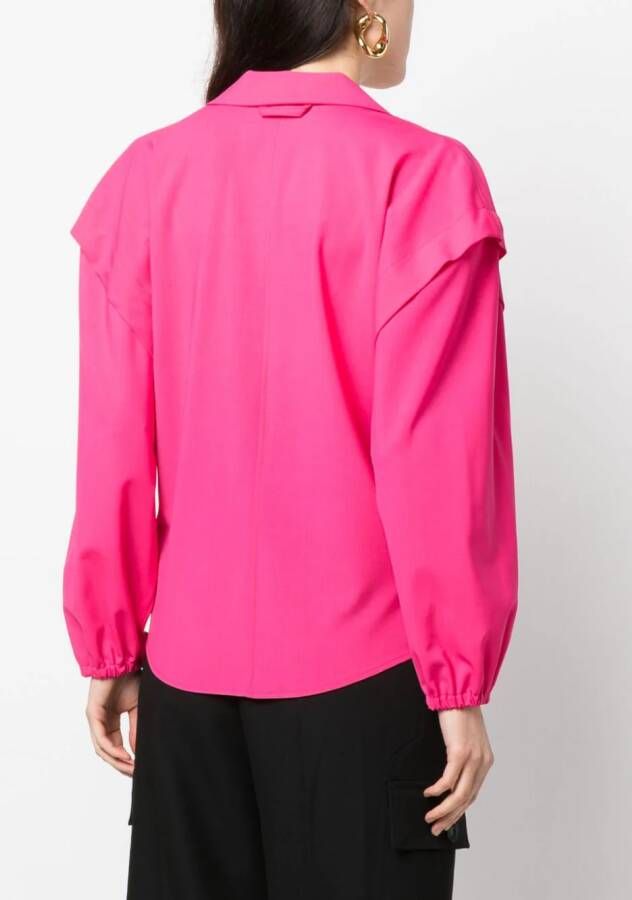 Alysi Blouse met verlaagde schouders Roze