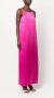 Alysi Satijnen maxi-jurk Roze - Thumbnail 3