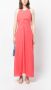 Alysi Mouwloze midi-jurk Roze - Thumbnail 2
