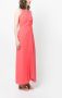 Alysi Mouwloze midi-jurk Roze - Thumbnail 3