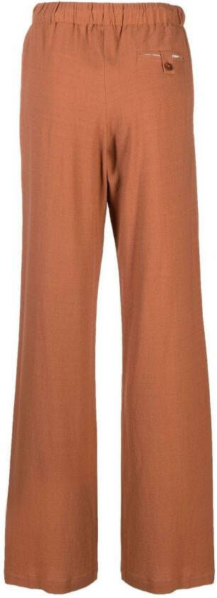 Alysi Straight broek Bruin