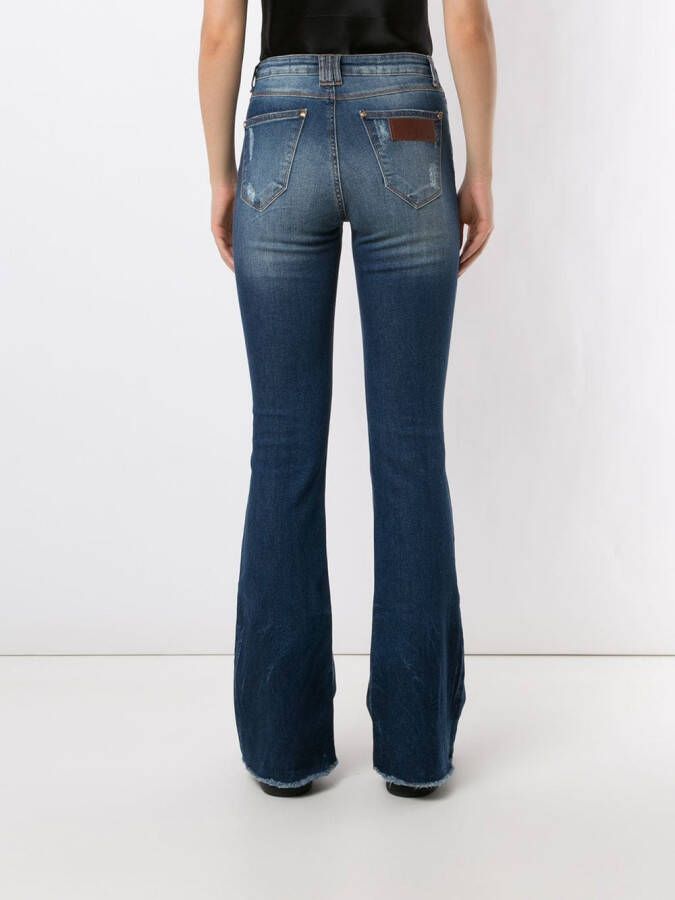 Amapô Flared jeans Blauw
