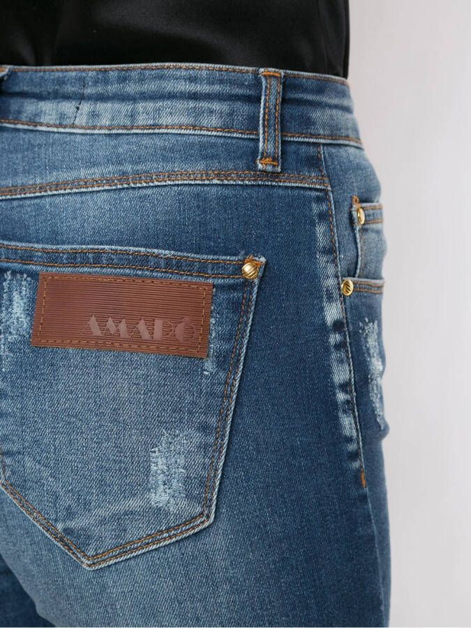 Amapô Flared jeans Blauw