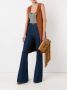 Amapô high waisted cropped jeans Blauw - Thumbnail 2
