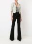 Amapô high waisted cropped jeans Zwart - Thumbnail 2