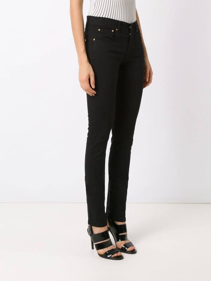 Amapô mid-rise skinny jeans Zwart