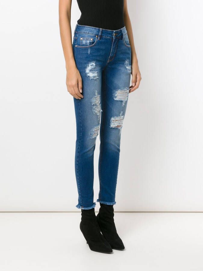 Amapô Skinny jeans Blauw