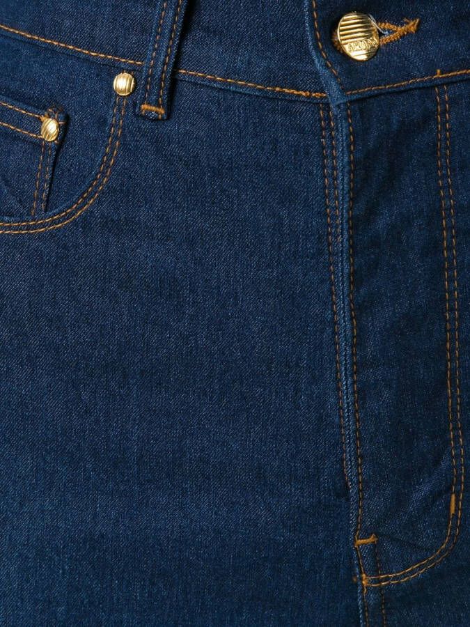 Amapô skinny jeans met hoge taille Blauw
