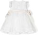 AMAYA Jurk met bloe patch Wit - Thumbnail 2