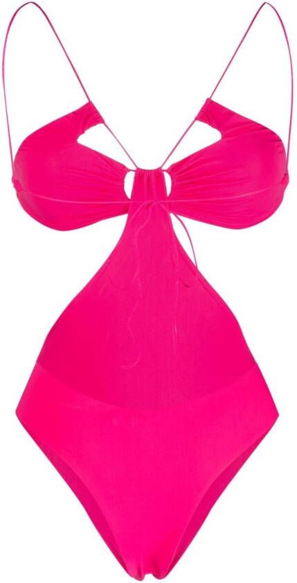 Amazuìn Badpak met uitgesneden details Roze