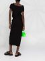 AMBUSH Asymmetrische midi-jurk Zwart - Thumbnail 4