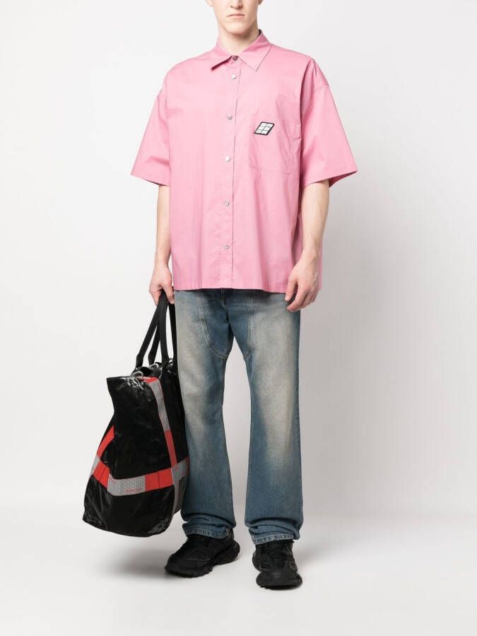 AMBUSH Bowlingshirt met knopen Roze