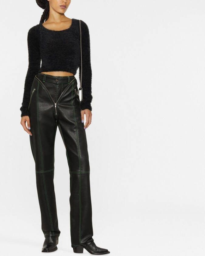AMBUSH Cropped trui Zwart