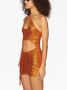 AMBUSH Mini-jurk met pailletten Oranje - Thumbnail 5
