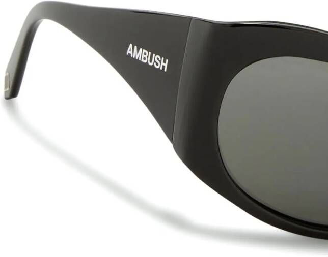 AMBUSH Daniel zonnebril met oversized montuur Grijs