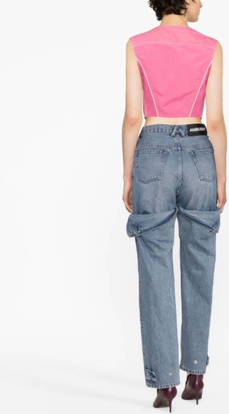 AMBUSH Straight jeans Blauw
