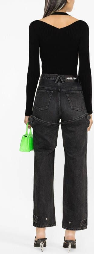 AMBUSH Straight jeans Zwart