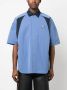 AMBUSH Bowling shirt DUSTY BLUE BRILLIANT WHITE - Thumbnail 3