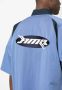 AMBUSH Bowling shirt DUSTY BLUE BRILLIANT WHITE - Thumbnail 5